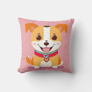 Almofada Presente Fofo Cachorrinho Desenho Adorável Amante