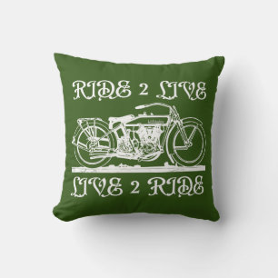 Almofada PRESENTE inspirador de motociclista RIDE 2 LIVE LI