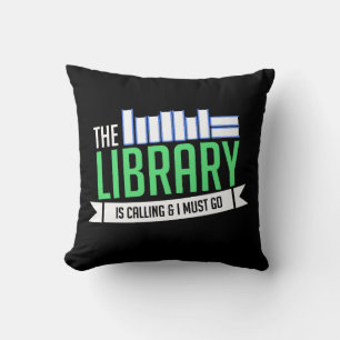 Almofada Presente Livros Biblioteca Bibliotecário