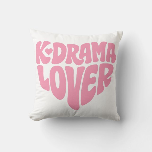 Almofada Presente para Amante de Kdrama Drama Coreano Decor (Frente)