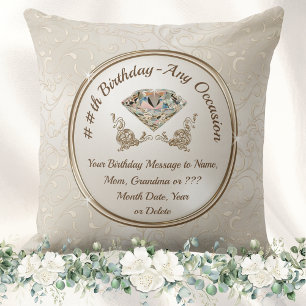 Almofada Presente para as damas que têm tudo, Aniversário