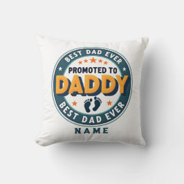Almofada Presente Personalizado com Nome para Papai
