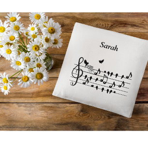 Almofada Presente Personalizado de Música para Chá de Bebê