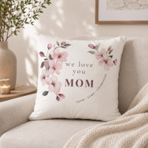 Presente Personalizado do Dia das Mães com Floral 
