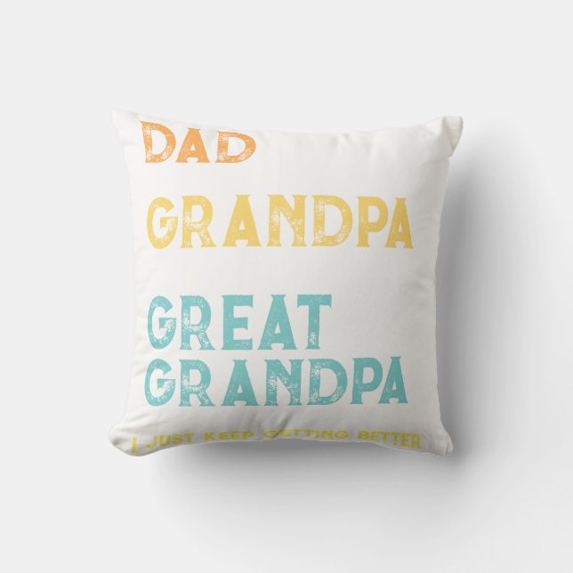 Almofada Presente Personalizado Eu Fico Cada Vez Melhor par (Frente)