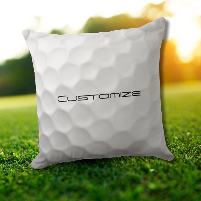 Almofada Presentes de Bolas de Golfe Personalizadas da Séri (Criador carregado)