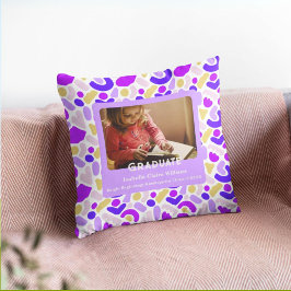 Almofada Presentes de Graduação de Blobs Bonitos para jardi