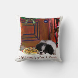 Almofada Presentes de Natal no Chin Japonês