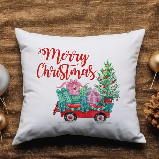 Almofada Presentes de Vagão de Árvore de Natal Divertidos e (Criador carregado)