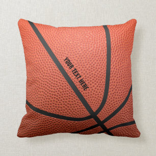 Almofada Presentes do esporte da textura do basquetebol