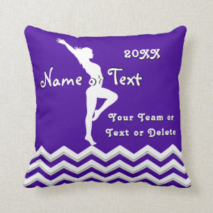 Almofada Presentes ginásticos personalizados para o texto