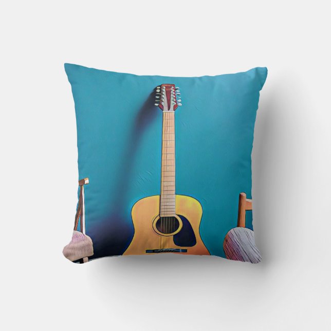 Almofada Presentes guitarristas (Frente)