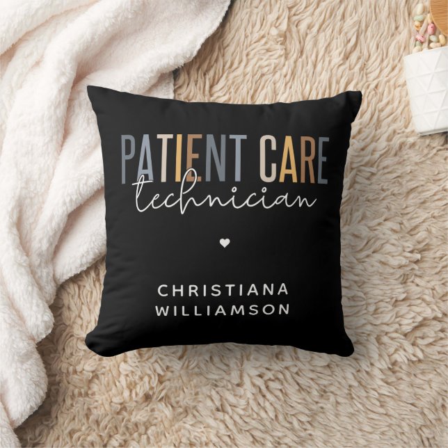Almofada Presentes PCT do Técnico de Cuidados de Doentes Pe (Cobertor)