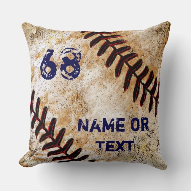 Almofada Presentes personalizados de basebol para Mais velh (Frente)