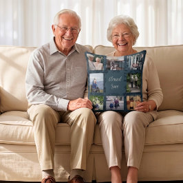 Almofada Presentes Personalizados para Casais de Pais Mais 