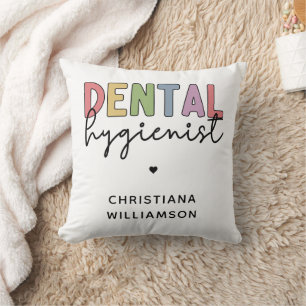 Almofada Presentes RDH de Higienista Dental de Nome Persona