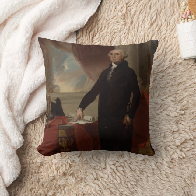 Almofada Presidente americano George Washington Lansdowne (Cobertor)