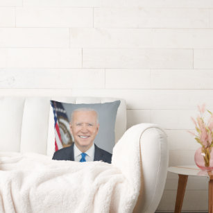 Almofada Presidente Joe Biden - Retrato Oficial 2021