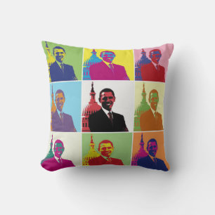 Almofada Presidente Obama Pop Art