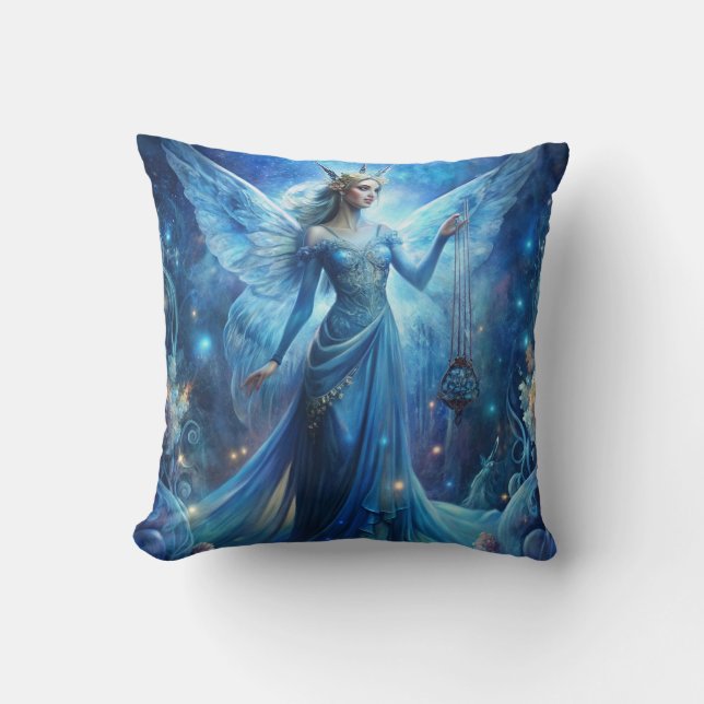 Almofada Pretty Fairy in Blue  (Frente)