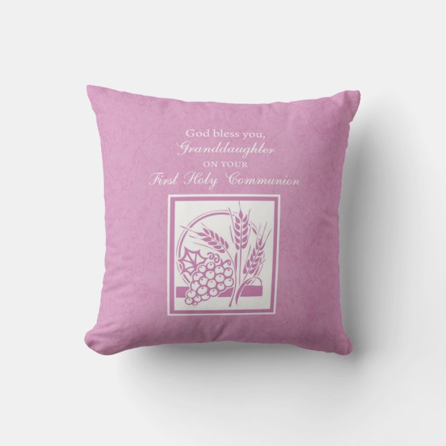 Almofada Primeira Comunhão da Netas, Rosa (Frente)