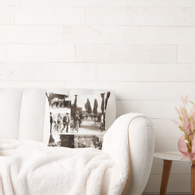 Almofada Primeira Volta à França Vencedora Maurice Garin Co (Sofá)