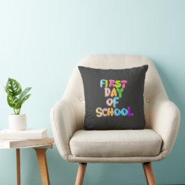 ALMOFADA PRIMEIRO DIA DE AULA, PRESENTES DE VOLTA À ESCOLA