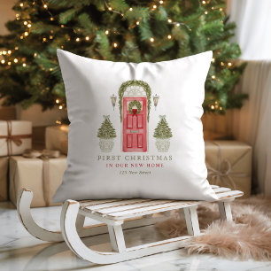 Almofada Primeiro Natal em Nova Casa