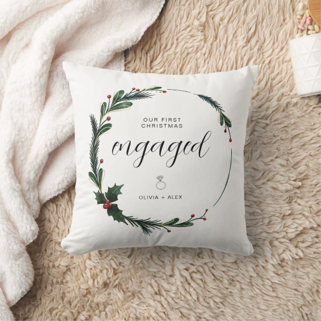 Almofada Primeiro Natal Namorando Presente Personalizado pa (Cobertor)