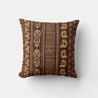 Almofada Primeiro padrão étnico tribal, perfeito.