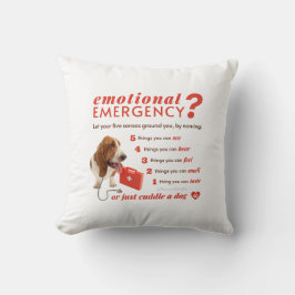 Almofada Primeiros Socorros Emocionais Personalizados - Cão