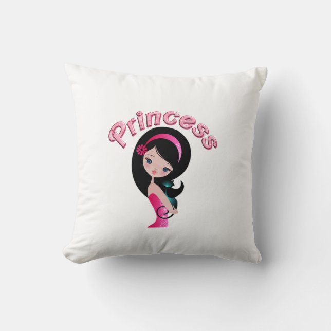 Almofada Princesa Accent Bedroom ou Travesseiro de Livingro (Frente)