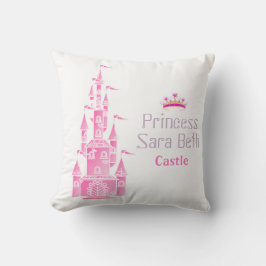 Almofada Princesa Castle Personalize com Nome