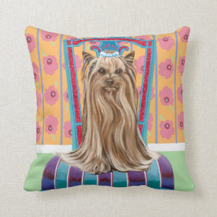 Almofada Princesa Coroa Yorkie
