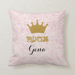 Almofada Princesa personalizada travesseiro decorativo