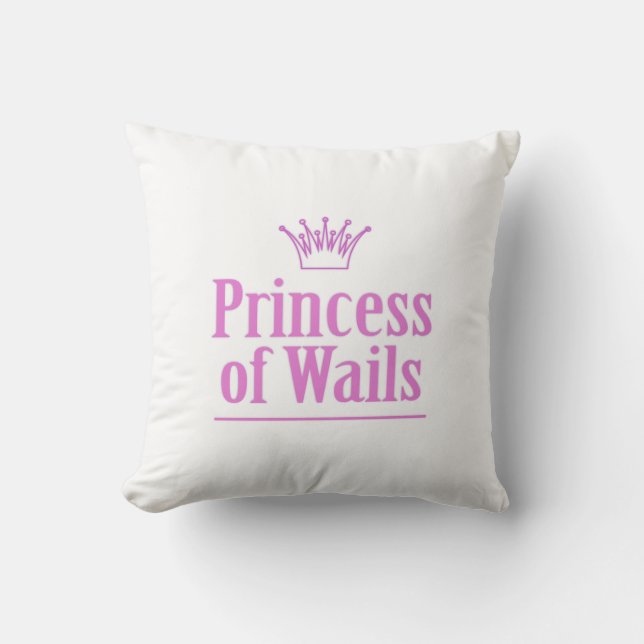 Almofada Príncipe de Wails / Princesa de Wails v2 (Frente)