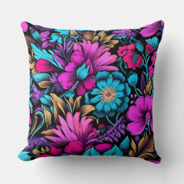 Almofada Prismatic Petalscape Botânico