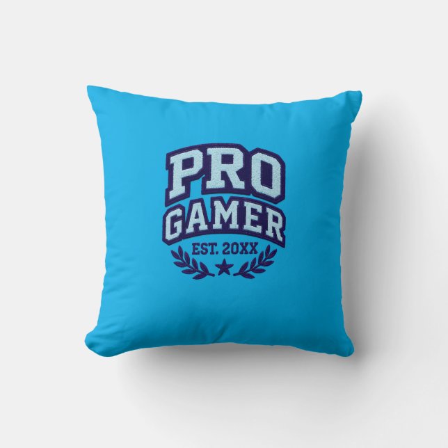 Almofada PRO GAMER - Varsity Chenille Patch (Frente)