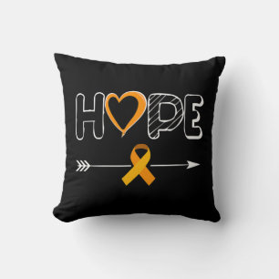 Almofada Produtos HOPE Leucemia Produtos Ribbon Leucemia Ad