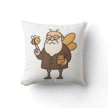 Professor Bumble Kids Pillow