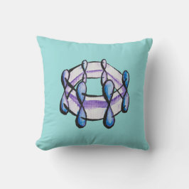 Almofada Professor de Química Orgânica Benzene Molecule