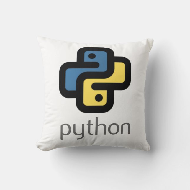 Almofada Programação de Python (Frente)