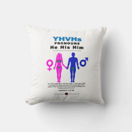 Almofada Pronounes de YHVH