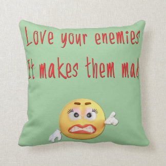 Almofada Provérbios engraçados sarcásticos e sarcasmo