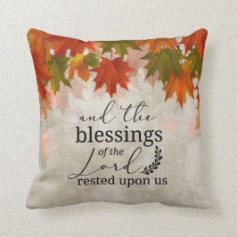 Almofada PSALM 90:17 Bênçãos do Senhor nos atacaram