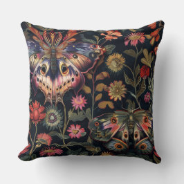Almofada Psicodélica de tapeçaria Botânica