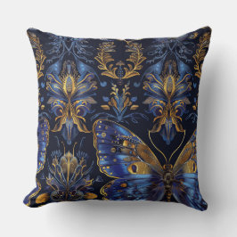 Almofada Psicodélica de tapeçaria Botânica