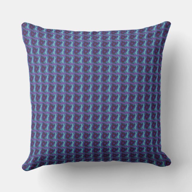 Almofada Psicodélica Psicodélica Roxo 3 (Verso)