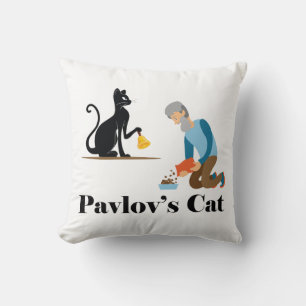 Almofada Psicologia Gata de Pavlov