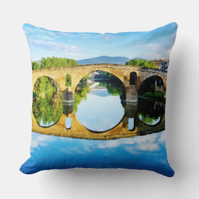 Almofada Puente La Reina (Frente)